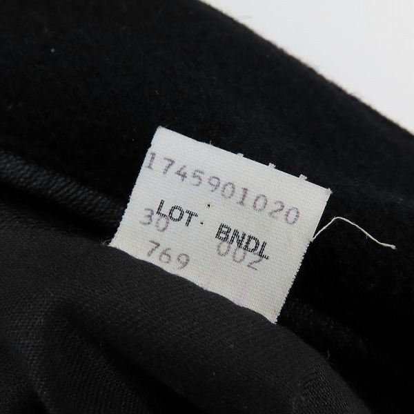 実際に弊社で買取させて頂いたSchott Bros/ショット ブロス メルトン ウール ライダース/Pコート ワンスター 7068/30の画像 5枚目