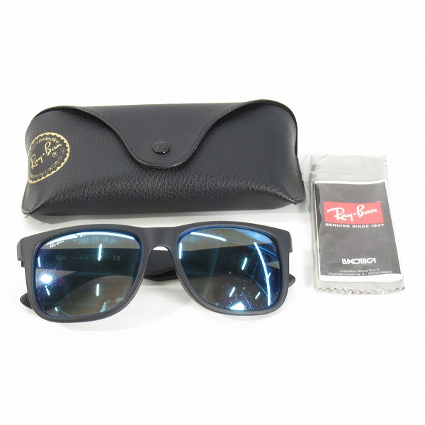 実際に弊社で買取させて頂いたRay-Ban/レイバン JUSTIN/ジャスティン サングラス/アイウェア RB4165-Fの画像 9枚目