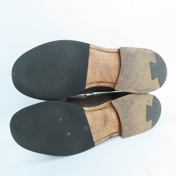 実際に弊社で買取させて頂いたChurch's/チャーチ Pembrey/ペンブリー レザー ペニー ローファー 6.5の画像 2枚目