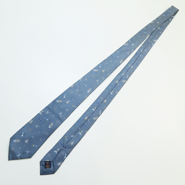 実際に弊社で買取させて頂いたLOUIS VUITTON/ルイヴィトン ネクタイ MR0198の画像 6枚目