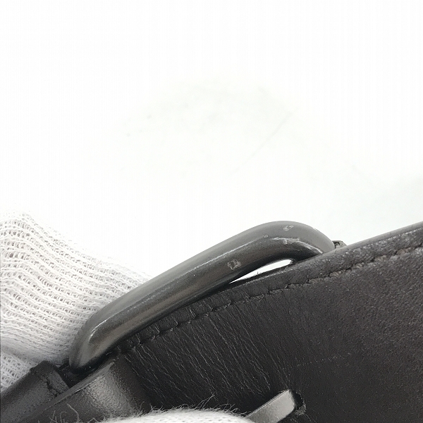 実際に弊社で買取させて頂いたBOTTEGA VENETA/ボッテガヴェネタ イントレチャート ボディバッグ/ウエストバッグ ブラウン 121604 V4651の画像 8枚目