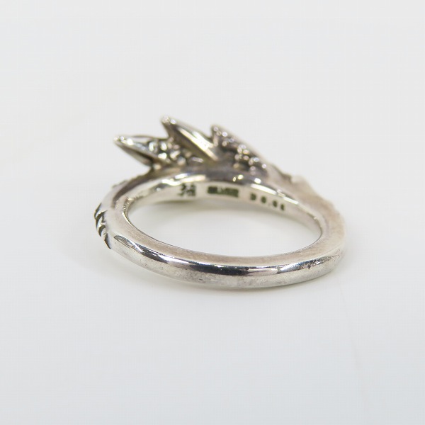 実際に弊社で買取させて頂いた【ギャラ付き】Bloody Mary/ブラッディマリー カナリア リング ストーン 15号の画像 3枚目