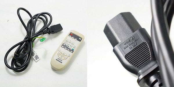 実際に弊社で買取させて頂いたEPSON/エプソン EB-U42 ビジネス プロジェクター 3600lm WUXGA 簡易動作確認済みの画像 9枚目