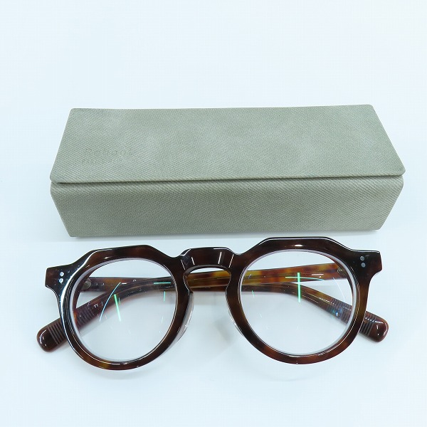 実際に弊社で買取させて頂いたReboot/リブート 207トートイス 度入り 眼鏡/メガネ/アイウェア フレンチヴィンテージ ボストン タイプの画像 9枚目