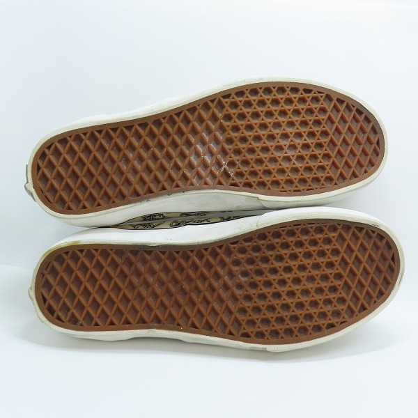 実際に弊社で買取させて頂いたVANS バンズ VAN DOREN/バンドーレン スカル パイレーツ 80s復刻モデル ローカットスニーカー TB6Q/8.5の画像 2枚目