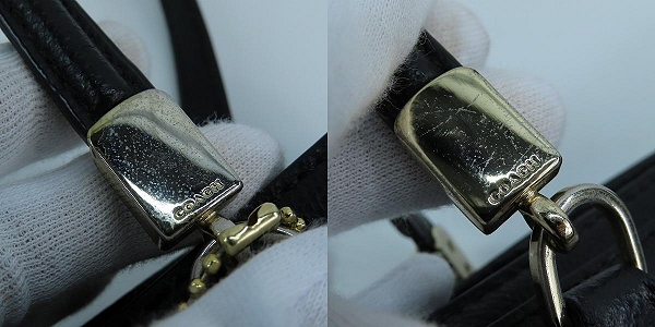 実際に弊社で買取させて頂いたCOACH/コーチ 2WAY クリスティー キャリーオール レザーハンドバッグ F34672の画像 5枚目