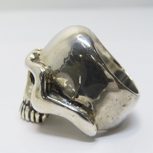 実際に弊社で買取させて頂いたTHIRTEEN DESIGNS/サーティーンデザインズ マッドスカルリング w/ストーンアイズ 16-17.5号の画像 2枚目