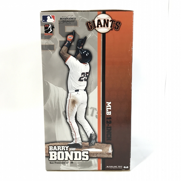実際に弊社で買取させて頂いた【未開封】McFARLANE TOYS/マクファーレントイズ サンフランシスコ・ジャイアンツ BARRY BONDS 12インチ フィギュアの画像 3枚目