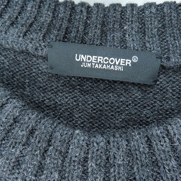 実際に弊社で買取させて頂いたUNDERCOVER/アンダーカバー 22AW/KNIT PO THIRD EYE/ニットセーター UC2B4903-1/3の画像 2枚目
