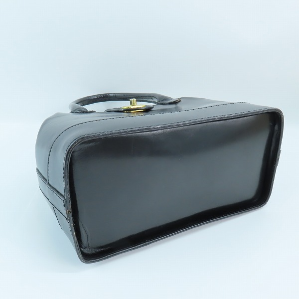 実際に弊社で買取させて頂いたBALLY/バリー レザー ハンドバッグ ブラックの画像 2枚目