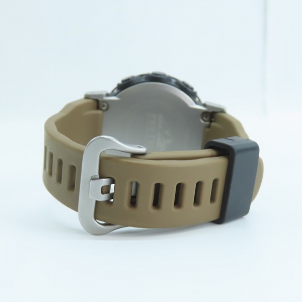 実際に弊社で買取させて頂いたCASIO/カシオ PRO TREK/プロトレック トリプルセンサー/タフソーラー PRG-30-5JFの画像 2枚目