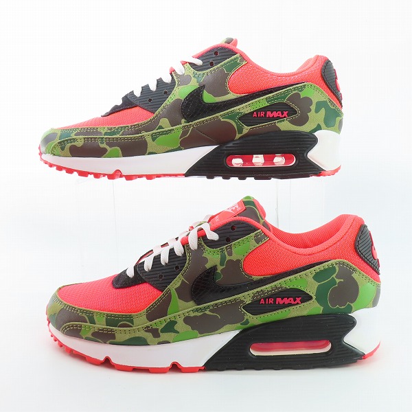 実際に弊社で買取させて頂いたNIKE×atmos/ナイキ×アトモス AIR MAX 90 SP REVERSE DUCK CAMO/リバース ダック カモ CW6024-600/29の画像 3枚目