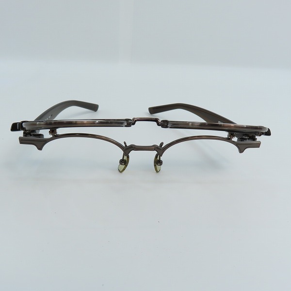 実際に弊社で買取させて頂いた999.9/フォーナインズ 跳上げ式 メガネフレーム M-95の画像 7枚目
