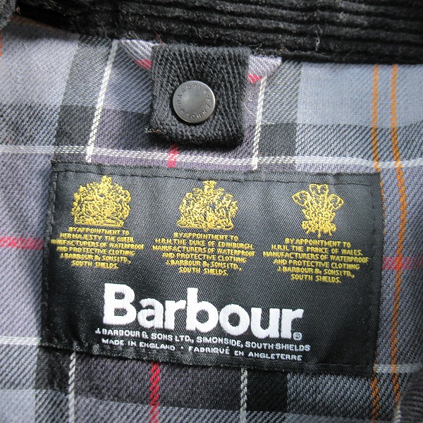 実際に弊社で買取させて頂いたBarbour/バブアー 21AW BEDALE SL オイルドジャケット 2102051/38の画像 2枚目