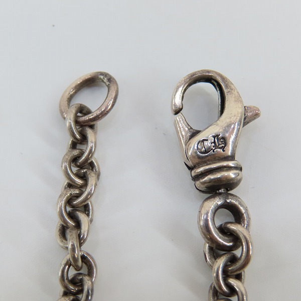 実際に弊社で買取させて頂いたCHROME HEARTS/クロムハーツ NEチェーン ネックレス/20inchの画像 1枚目