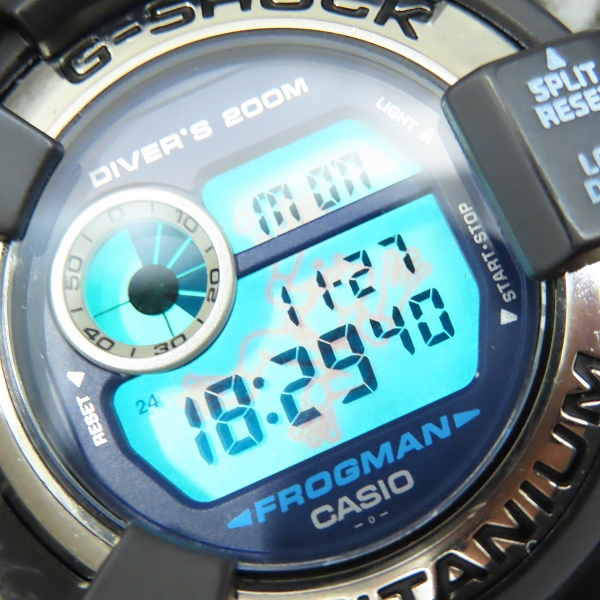 実際に弊社で買取させて頂いた【カスタム】G-SHOCK/Gショック FROGMAN/フロッグマン DW-8200LGの画像 4枚目