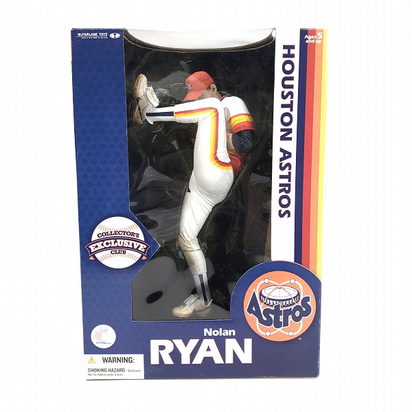 実際に弊社で買取させて頂いた【未開封】McFARLANE TOYS/マクファーレントイズ HOUSTON ASTROS/ヒューストン・アストロズ Nolan RYAN 12インチ フィギュア