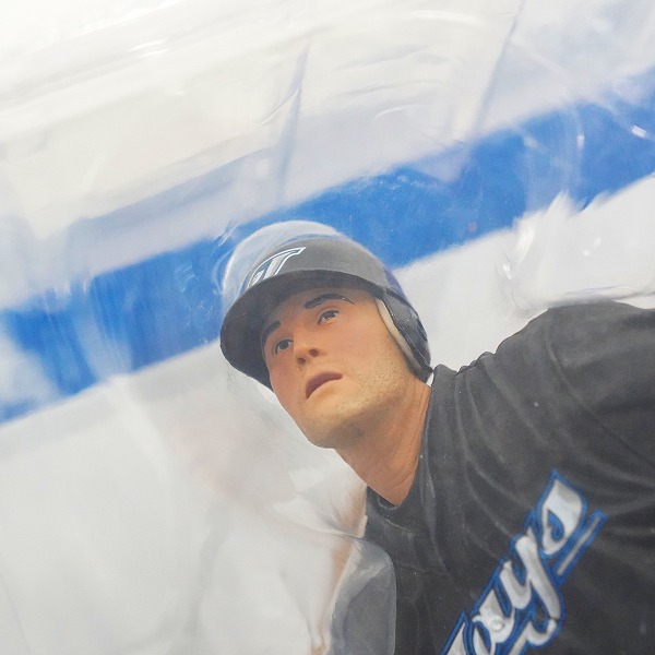 実際に弊社で買取させて頂いた【未開封】McFARLANE TOYS/マクファーレントイズ トロント・ブルージェイズ #25 TROY GLAUS トロイ・グロース フィギュアの画像 2枚目