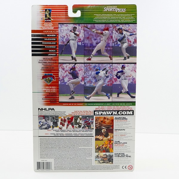 実際に弊社で買取させて頂いた【未開封】McFARLANE TOYS/マクファーレントイズ ビッグリーグチャレンジ #21 SAMMY SOSA サミー・ソーサ フィギュアの画像 1枚目