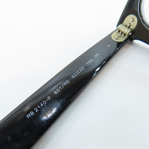 実際に弊社で買取させて頂いたRay-Ban/レイバン WAYFARER/ウェイファーラー サングラス/アイウェア RB2140-F 601/R5の画像 5枚目