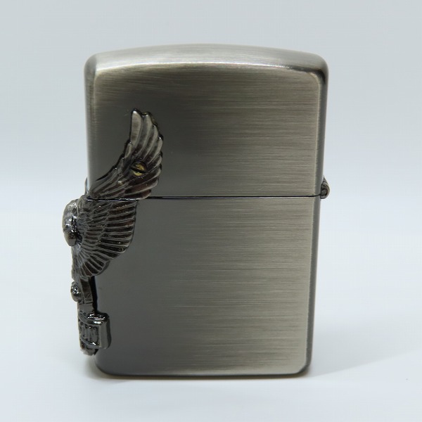 実際に弊社で買取させて頂いたZIPPO/ジッポー HARLEY-DAVIDSON ハーレーダビッドソン LIVE TO RIDE サイドメタル 1995年製の画像 1枚目