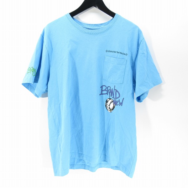 実際に弊社で買取させて頂いた【JPタグ】CHROME HEARTS/クロムハーツ MATTY BOY/マッティボーイ BRAND NEW BRAIN NEW Tシャツ/XL