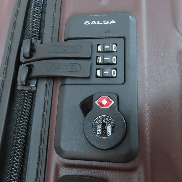 実際に弊社で買取させて頂いたRIMOWA/リモワ SALSA/サルサ 4輪キャリーケース 811.56の画像 6枚目