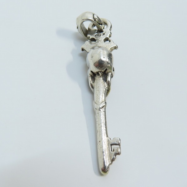 実際に弊社で買取させて頂いたBILL WALL LEATHER/BWL/ビルウォールレザー グッドラックスカルキーペンダントの画像 2枚目