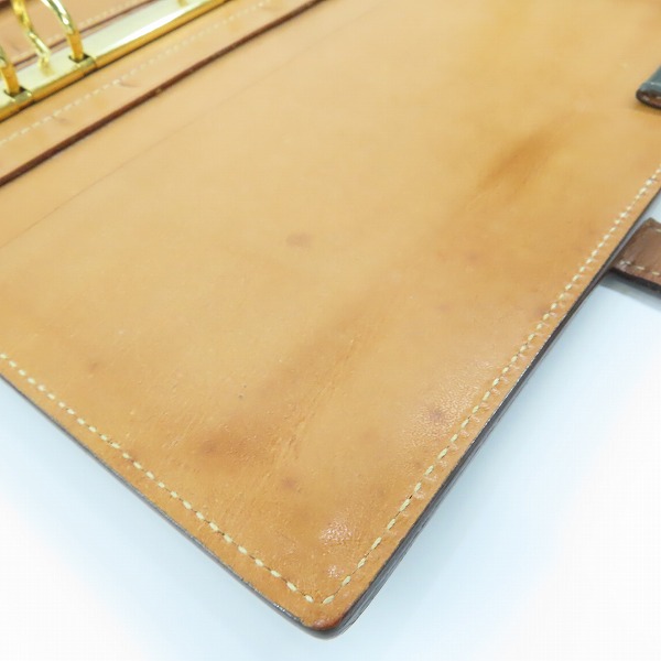 実際に弊社で買取させて頂いた土屋鞄製造所/ツチヤカバン レザー システム手帳カバー ペンホル3000の画像 8枚目