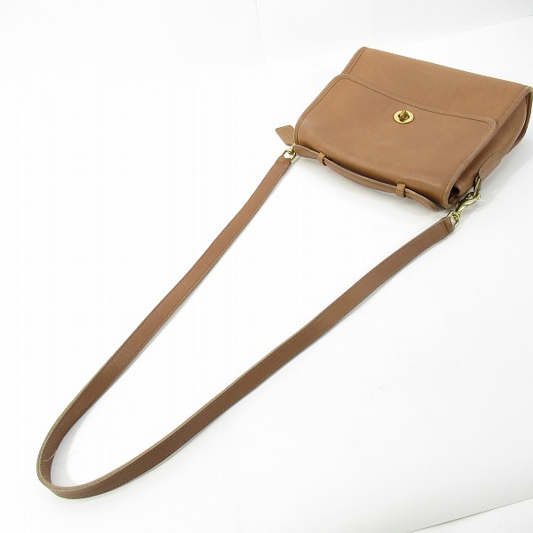 実際に弊社で買取させて頂いたCOACH/コーチ オールドコーチ 2way レザーショルダーバッグ/ハンドバッグの画像 2枚目