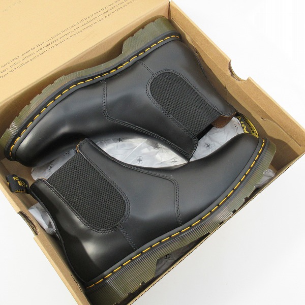 実際に弊社で買取させて頂いたDr.Martens/ドクターマーチン 2976 YS サイドゴア チェルシーブーツ 22227001/UK11の画像 7枚目