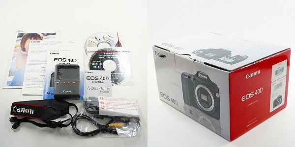 実際に弊社で買取させて頂いたCanon/キャノン DS126171 EOS 40D デジタル一眼レフカメラ ボディ 簡易動作確認済みの画像 9枚目