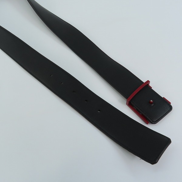 実際に弊社で買取させて頂いたLOUIS VUITTON/ルイ・ヴィトン サンチュール LVシェイプ モノグラム ベルト MP216 100/40の画像 4枚目