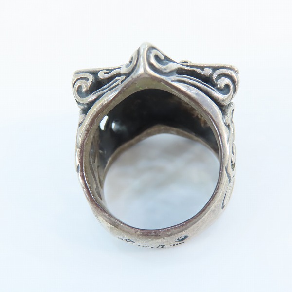 実際に弊社で買取させて頂いたBWL/ビルウォールレザー BEAMS EXCLUSIVE スター リング/17.5号の画像 5枚目