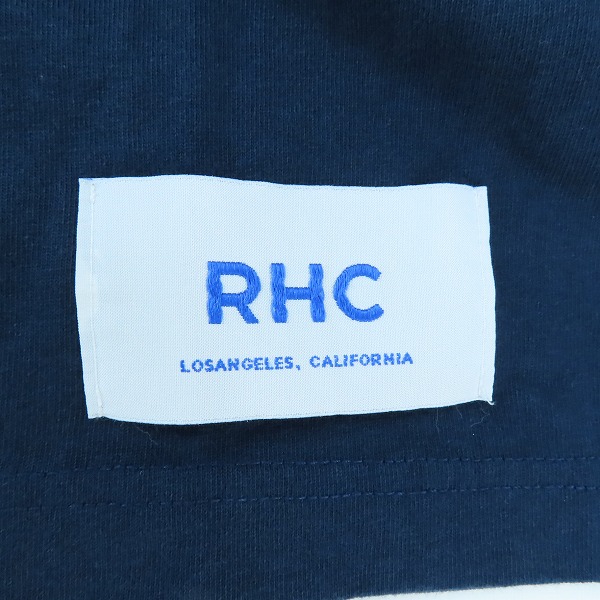 実際に弊社で買取させて頂いたRHC Ron Herman×Champion/ロンハーマン×チャンピオン ロゴ Tシャツ ネイビー C3-E118/Mの画像 4枚目