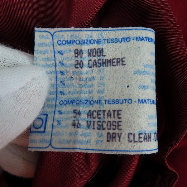 実際に弊社で買取させて頂いたBURBERRY LONDON/バーバリーロンドン 裏地ホース総柄 ロングコート/40の画像 4枚目