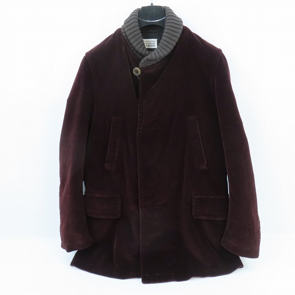 実際に弊社で買取させて頂いたMartin Margiela 10/マルタンマルジェラ 03AW ここのえタグ DONKEY COAT/ドンキーコート 730K09291681/50