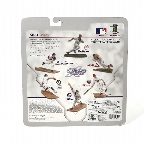 実際に弊社で買取させて頂いた【未開封】McFARLANE TOYS/マクファーレントイズ エンゼルス #25 TROY GLAUS フィギュアの画像 2枚目