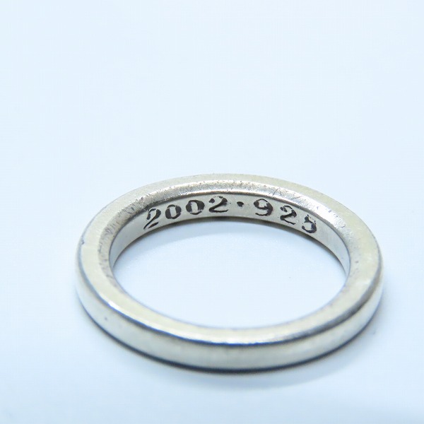 実際に弊社で買取させて頂いたCHROME HEARTS/クロムハーツ NTFLリング 10.5号の画像 7枚目