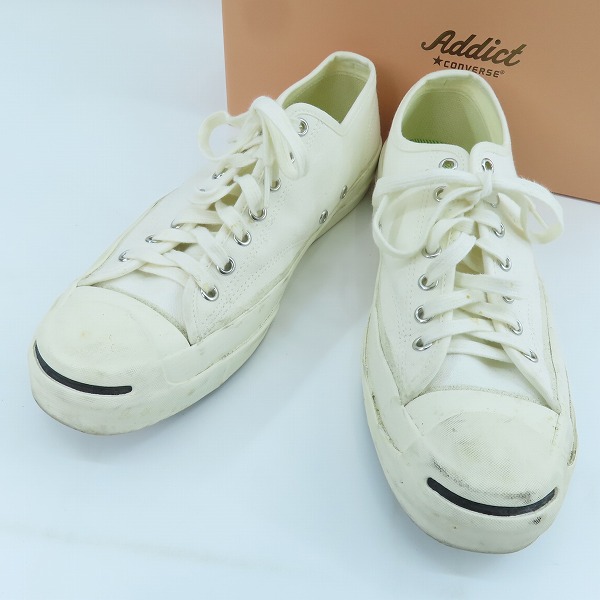 実際に弊社で買取させて頂いたCONVERSE ADDICT/コンバースアディクト JAKE PURCELL/ジャックパーセル スニーカー/シューズ 1CL444/27.5