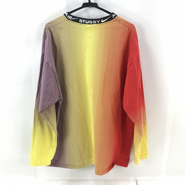 実際に弊社で買取させて頂いたNike×Stussy/ナイキ×ステューシー Long Sleeve Top ロングＴシャツ DO5308-902/XLの画像 1枚目