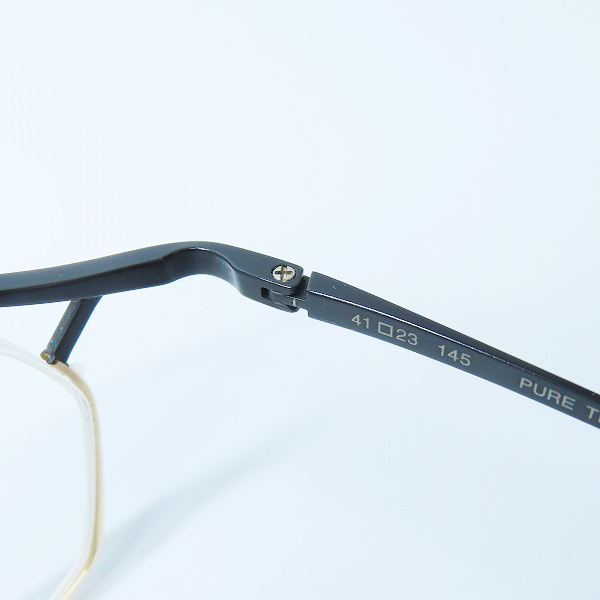 実際に弊社で買取させて頂いたTitanos×FACTORY900/チタノス×ファクトリー900 度入り眼鏡フレーム/アイウェア MF-002の画像 4枚目