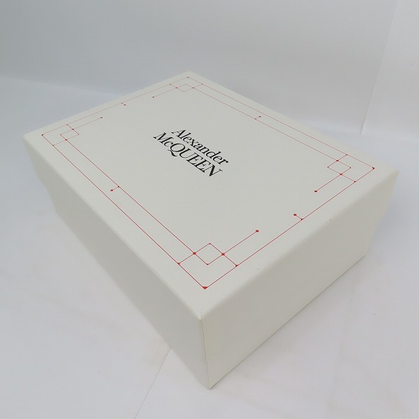 実際に弊社で買取させて頂いたAlexander McQueen/アレキサンダーマックイーン レザーオーバーサイズドスニーカー スニーカー ホワイト 553770/38Eの画像 9枚目