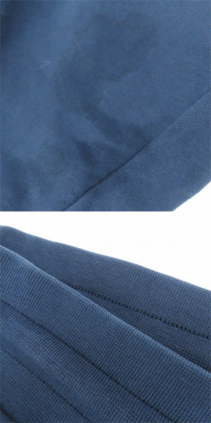 実際に弊社で買取させて頂いた【JPタグ】MONCLER/モンクレール PANTALONE サイドロゴ スウェットパンツ ネイビー F10918H71260/L の画像 9枚目