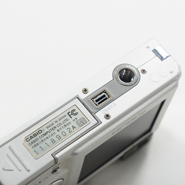 実際に弊社で買取させて頂いたCASIO/カシオ EXILIM EX-Z3 コンパクトデジタルカメラ 動作未確認の画像 7枚目