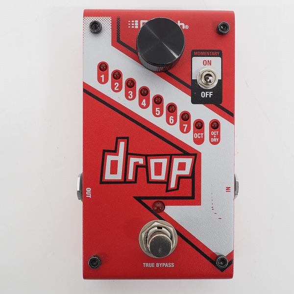 実際に弊社で買取させて頂いたDigiTech/デジテック DROP-V-01 Drop ドロップチューン ピッチシフター エフェクター【動作確認済】