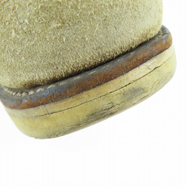 実際に弊社で買取させて頂いたRED WING/レッドウィング 犬タグ スウェード アイリッシュセッター/7Eの画像 8枚目