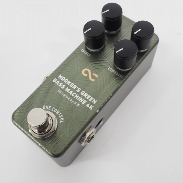 実際に弊社で買取させて頂いたONE CONTROL/ワンコントロール HOOKER'S GREEN BASS MACHINE 4K ベース用オーバードライブ エフェクター【動作確認済】