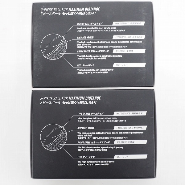実際に弊社で買取させて頂いた【未使用】HONMA/ホンマ D1 DYNAMIC DISTANCE ゴルフボール ホワイト 計2ダースの画像 3枚目