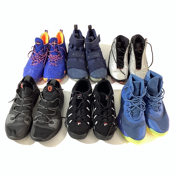 実際に弊社で買取させて頂いた【おまとめ】FILA/フィラ NIKE/ナイキ ASICS/アシックス ハイカットスニーカー/スポーツシューズ 等の画像 2枚目